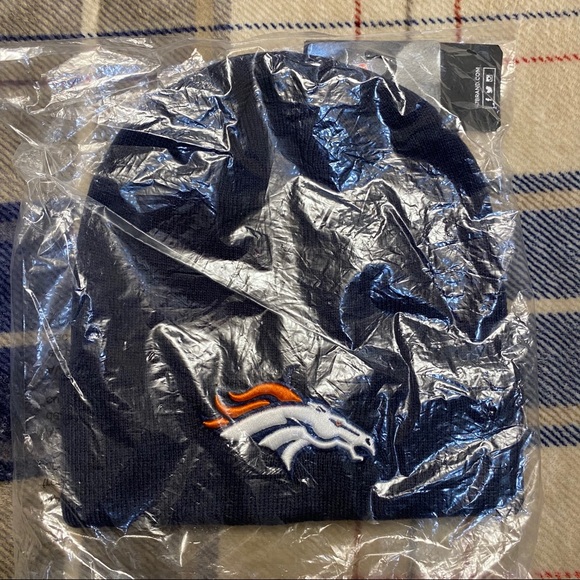 Broncos '47 Navy Primary Basic Cuffed Knit Hat - Picture 2 of 5